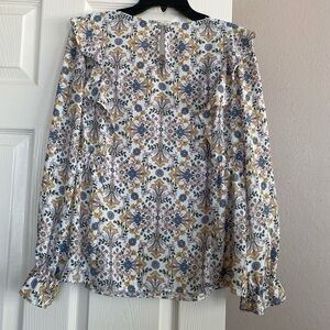 LOFT WOMENS BLOUSE S